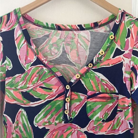 Lilly Pulitzer Palmetto Bright Navy In The Vias Dress - Picture 6 of 15